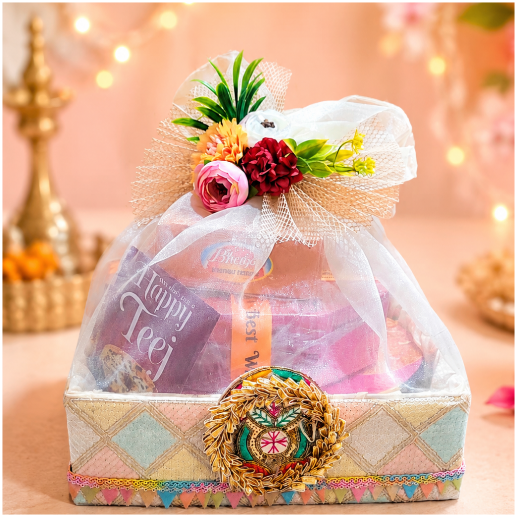 Majestic Teej Hamper - SweeDesi