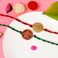Gayatri Mantra Rakhi Set
