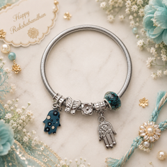 Hamsa Blessing Rakhi - SweeDesi