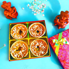    Royal Ghewar Hamper available online at SweeDesi