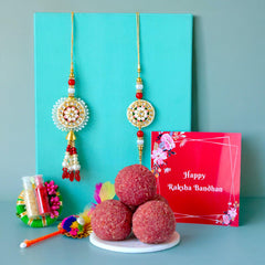Bandhan Bhai-Bhabhi Rakhi Hamper 8 - SweeDesi