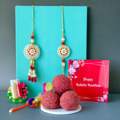 Bandhan Bhai-Bhabhi Rakhi Hamper 8 - SweeDesi