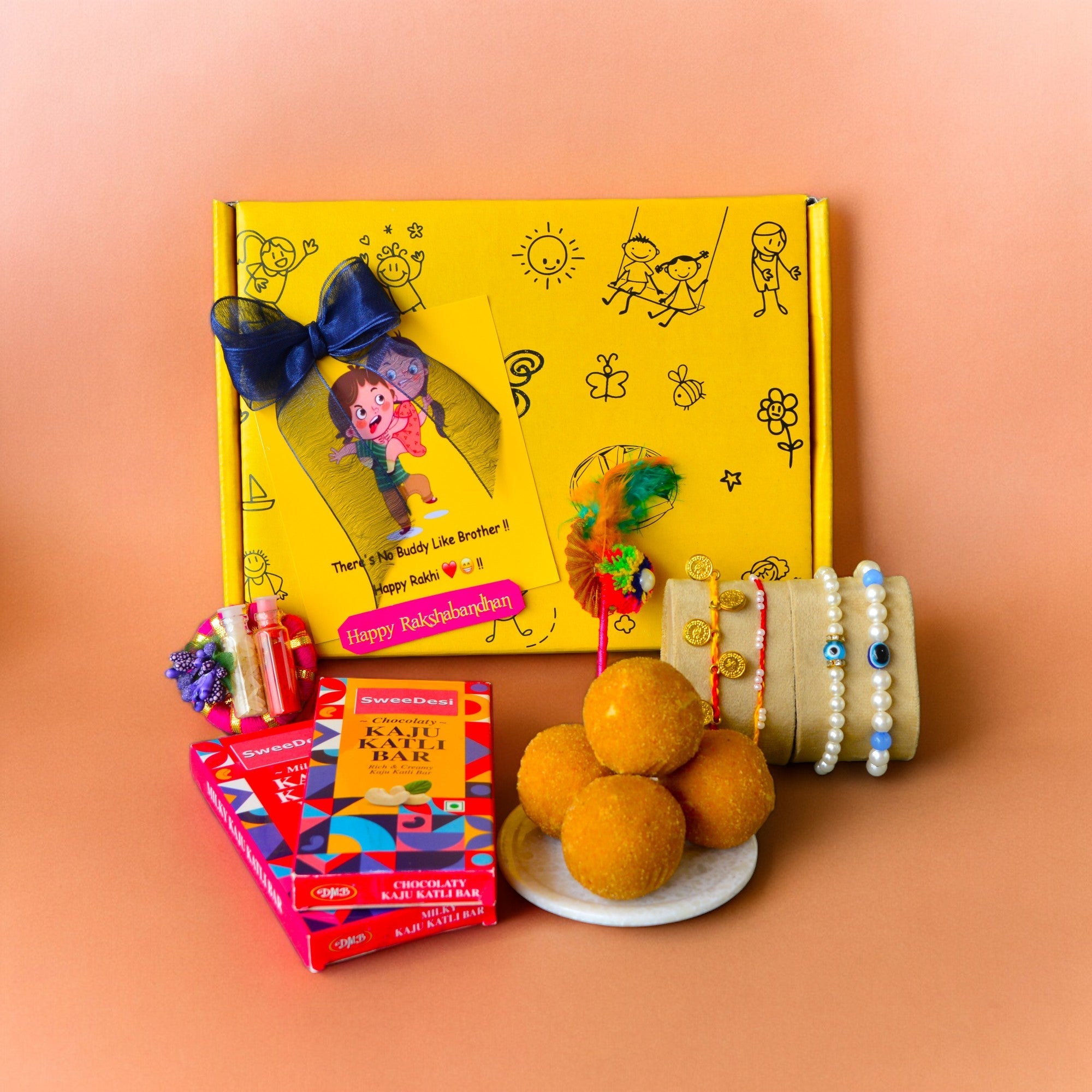 Bandhan Kids Rakhi Hamper 28 - SweeDesi