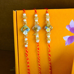    Bandhan Rakhi Hamper 36 available online at SweeDesi