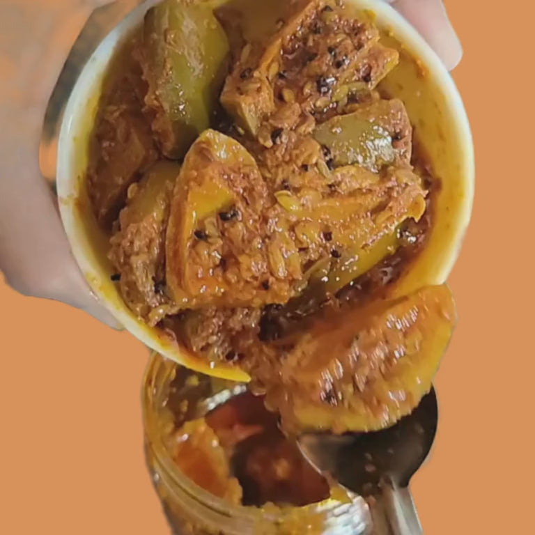 Kacha Aam Aachar - SweeDesi