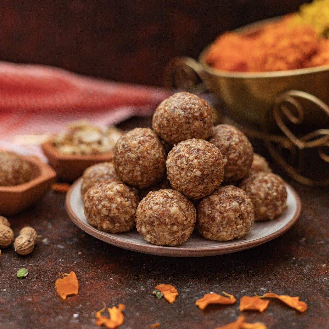    Crunchy Laddu - 500gm available online at SweeDesi
