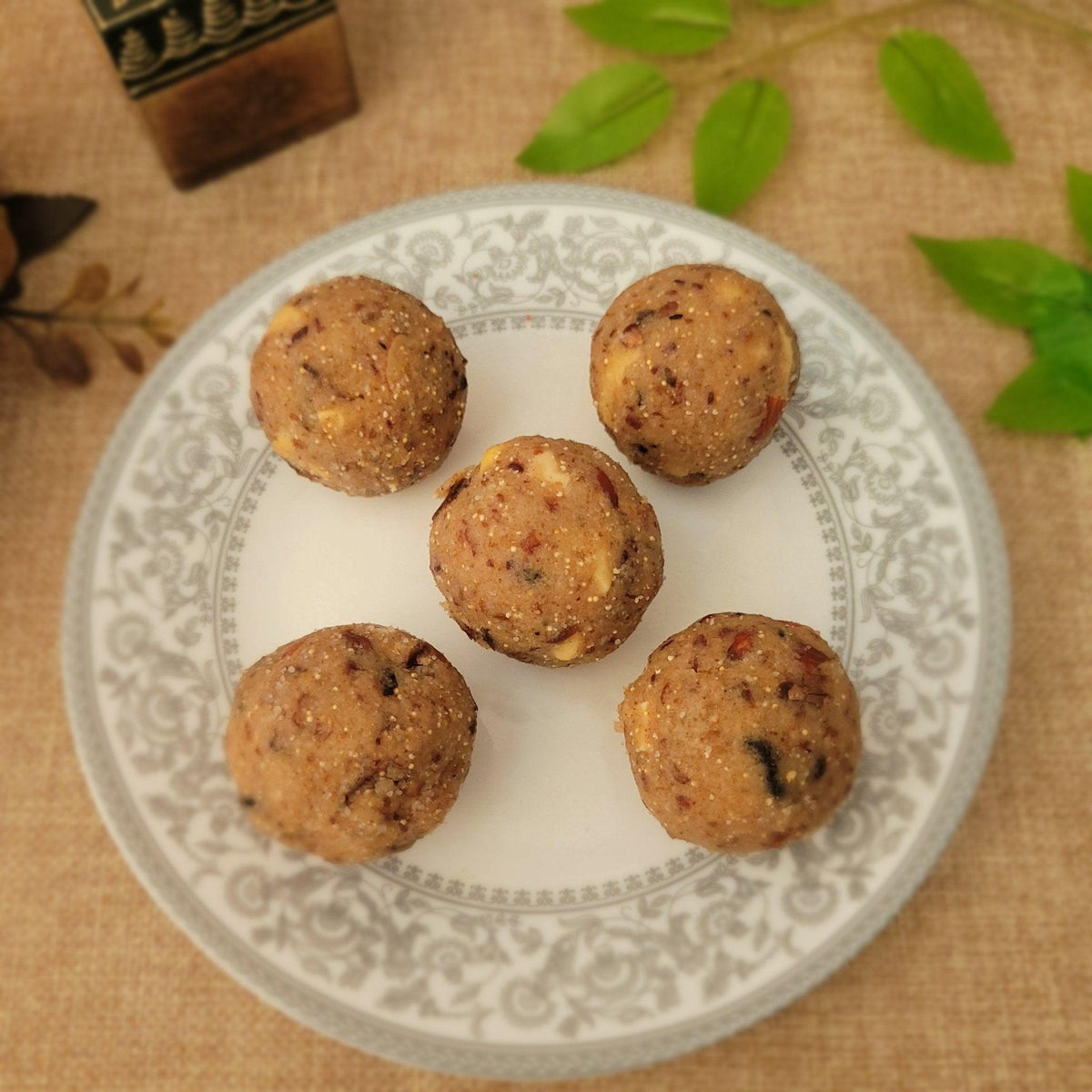    Anjeer Dry Fruit Laddu - 500gm available online at SweeDesi