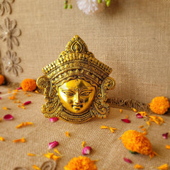    Brass Durga Maa Wall Decor available online at SweeDesi