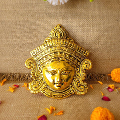    Brass Durga Maa Wall Decor available online at SweeDesi