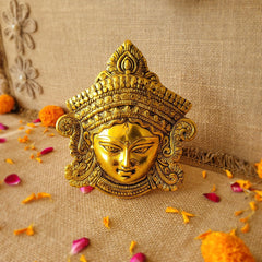    Brass Durga Maa Wall Decor available online at SweeDesi