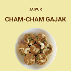    ChamCham Gajak - 500gm available online at SweeDesi
