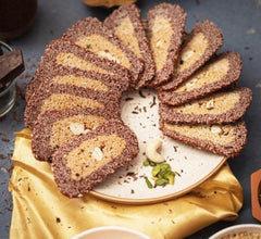    Chocolate Kaju Gajak - 500gm available online at SweeDesi