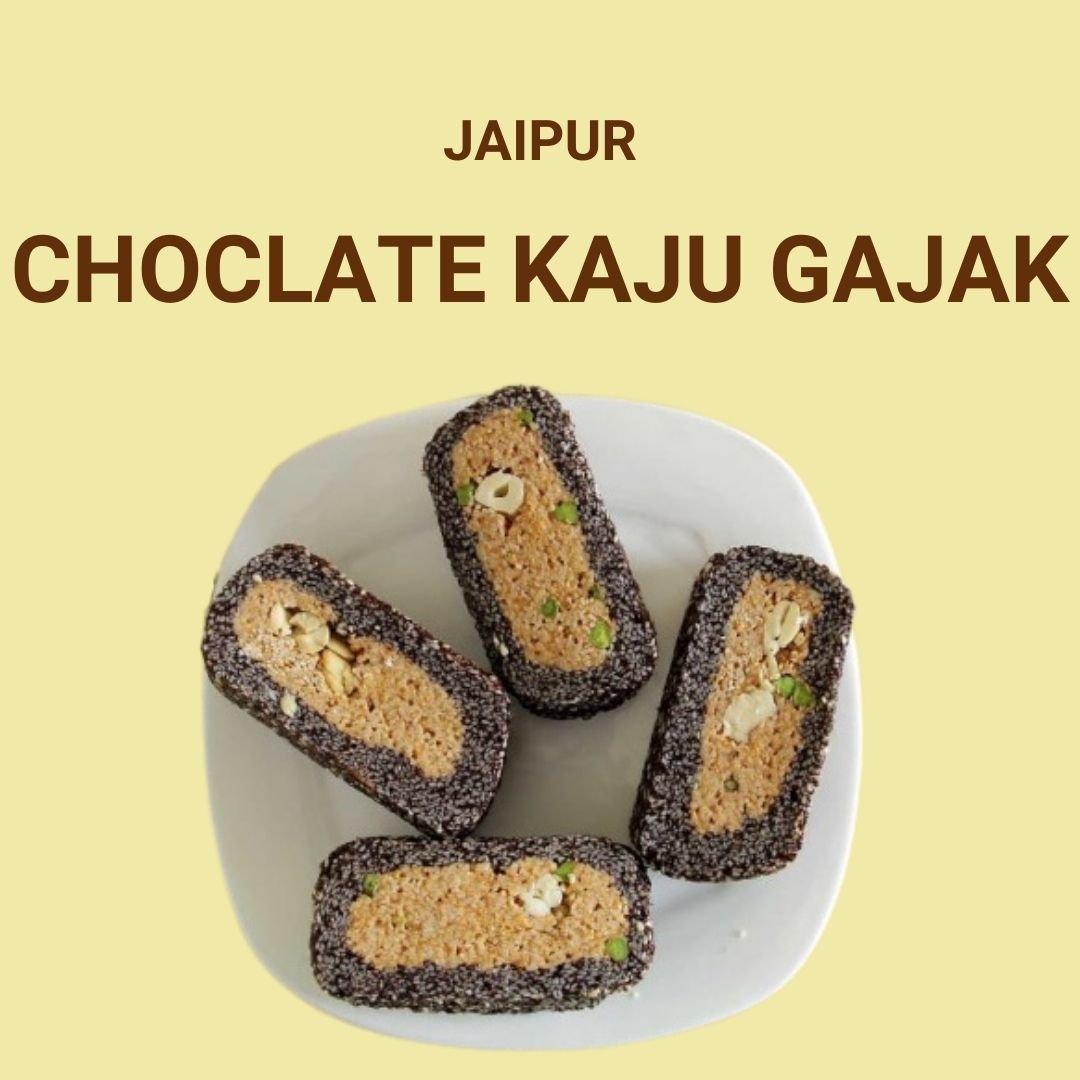 Chocolate Kaju Gajak - 500gm - SweeDesi