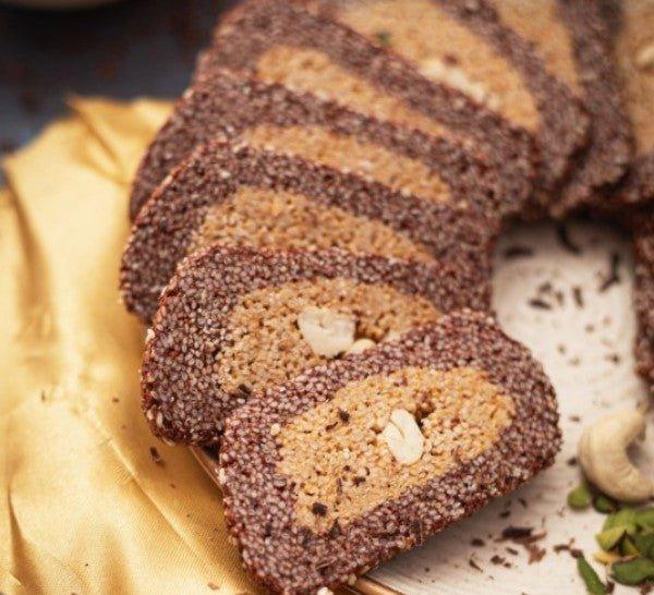    Chocolate Kaju Gajak - 500gm available online at SweeDesi