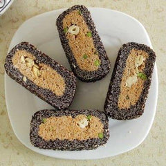    Chocolate Kaju Gajak - 500gm available online at SweeDesi