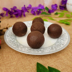    Chocolate Laddu - 500gm available online at SweeDesi