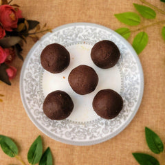    Chocolate Laddu - 500gm available online at SweeDesi