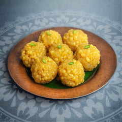    Boondi Laddu - 400gm available online at SweeDesi