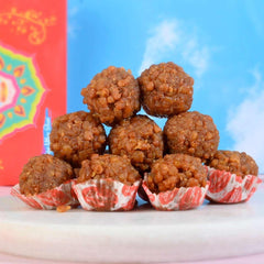    Doodh Laddu - 400gm available online at SweeDesi