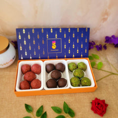    Fusion Laddu Box - 750gm available online at SweeDesi