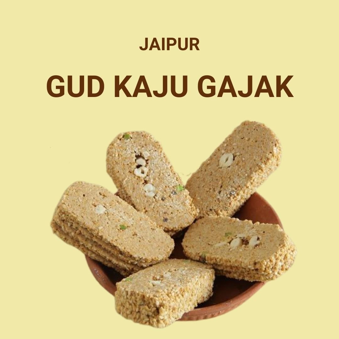 Gud Kaju Gajak - 500gm - SweeDesi