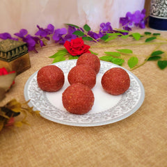    Gulab Churma Laddu - 500gm available online at SweeDesi