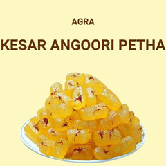 Kesar Angoori Petha - 500gm - SweeDesi