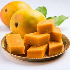    Mango Burfi - 250gm available online at SweeDesi