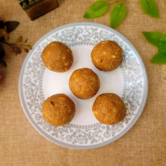    Methi Laddu - 500gm available online at SweeDesi