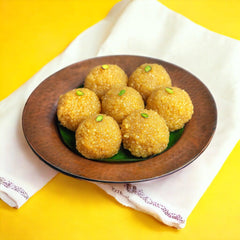    Motichur Laddu - 400gm available online at SweeDesi