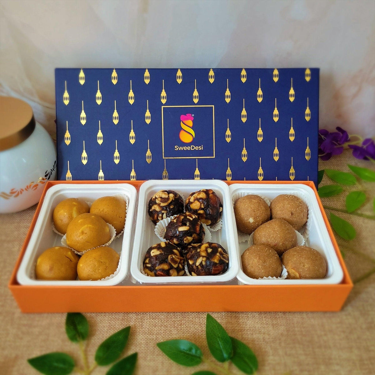    SugarFree Laddu Pack  - 750gm available online at SweeDesi