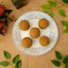    Wheat Churma Laddu - 500gm available online at SweeDesi