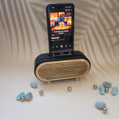    Wooden Amplifier available online at SweeDesi