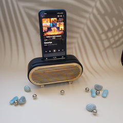   Wooden Amplifier available online at SweeDesi